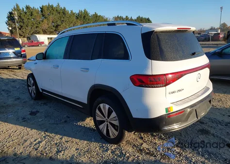 2023 Mercedes-Benz Eqb 250 Suv из США, поврежденный, VIN W1N9M0CB6PN024429